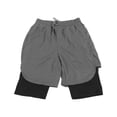 thumbnail image 4 of Pantalones cortos deportivos Nikou de secado rápido transpirables suaves y agradables para la piel color gris XL, 4 of 15