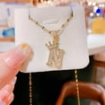 thumbnail image 3 of KDSJSXW Silver Prom Jewelry Copper Gold Plated Crown 26 Letter Pendant Necklace Personalized Letter Heart Choker Necklace Gift for Women Necklace Jewelry Silver Necklace Prom (N,One Size), 3 of 6