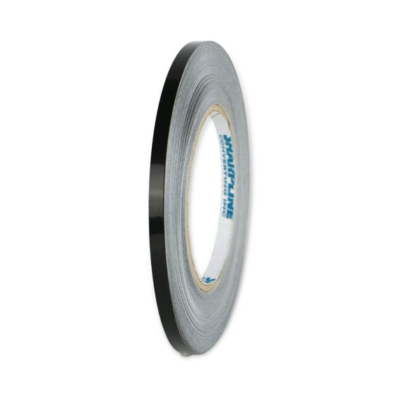 Sharpline Professional Pinstriping Tape [Reflective]: 1/4 in. x 50 ft. (Black)