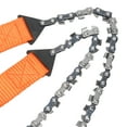 thumbnail image 3 of Outdoor Mini Portable  Survival Chain Hand Chain Saw Survival 33t Logging Camping Pocket Saw Tool, 3 of 8