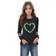 thumbnail image 4 of Blusas y camisas de manga larga con cuello redondo, moda del Día de San Patricio, blusa informal con estampado bonito de manga larga para niños y niñas., 4 of 5