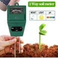 thumbnail image 5 of EASTIN Soil pH Meter 3-in-1 Soil Moisture Light pH Tester Gardening Tool Kits for Plant Care Great for Garden Lawn Farm Indoor Outdoor Use, 5 of 8