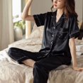 thumbnail image 1 of Ensembles de Pyjama Décontractés pour Femmes Hauts Pantalons Vêtements de Maison Confortables Amples, 1 of 8