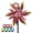 Flamingo, variant on Solar Wind Spinner Outdoor Metal Kinetic Wind Spinners with LED Lighting Glass Ball Flamingo Wind Spinner with Stake Decorative Windmill for Yard Lawn Garden Patio Decor