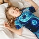 thumbnail image 5 of Balery Blue Yin And Yang Conjunto de Pijama Infantil de Manga Corta con Estampado – Ropa de Dormir de Algodón Suave-Large, 5 of 6