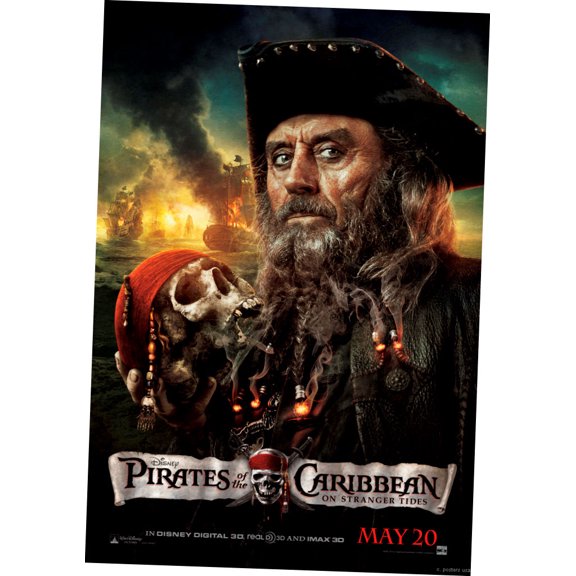 Pirates Of The Caribbean On Stranger Tides Mini Poster 11inx17in 11x17 poster