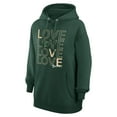 thumbnail image 2 of Women's G-III 4Her by Carl Banks  Green Milwaukee Bucks Basketball Love Fleece Pullover Hoodie, 2 of 3