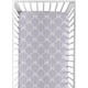 thumbnail image 1 of Sábana ajustable para cuna de bebé Sweet Jojo Designs Lavender Bow, 1 of 6
