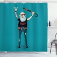 thumbnail image 1 of Ambesonne Retirement Shower Curtain, Rock Music Fan Man, 69"Wx75"L, Multicolor, 1 of 3