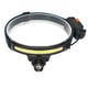 thumbnail image 3 of Linterna frontal COB para exteriores, recargable, tipo C, LED, para pesca, ciclismo, running, W678, 2 focos fijos., 3 of 14