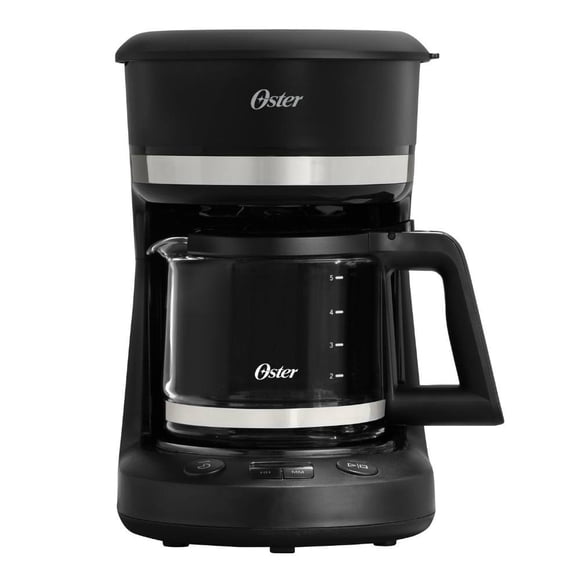Cafetera Oster 5 Tazas Programable Negra