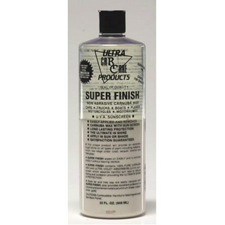 Ultra Car Care SUPER FINISH Car, truck and  Boat Wax 32oz