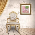 thumbnail image 3 of Day, Kellie 12x12 Gold Ornate Wood Framed with Double Matting Museum Art Print Titled - Pink Bicycles, 3 of 4