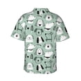 thumbnail image 3 of Goofa Puppy Hawaiian Shirt for Men, Unisex Summer Beach Casual Short Sleeve Button Down Shirts,Aloha Tropical Floral print shirt-X-Large, 3 of 9