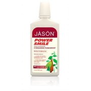 Powersmile Super Refreshing Cinnamon Powermint Mouthwash Jason Natural Cosmetics 16 oz Liquid