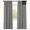 Black, variant on AK-Trading - Set of 2 Pcs. - Buffalo Check Plaid Gingham Window Curtain Treatments 100% Polyester Checker Plaid Window Curtain Panel - Made in USA - 54 inches x 96 inches - Green