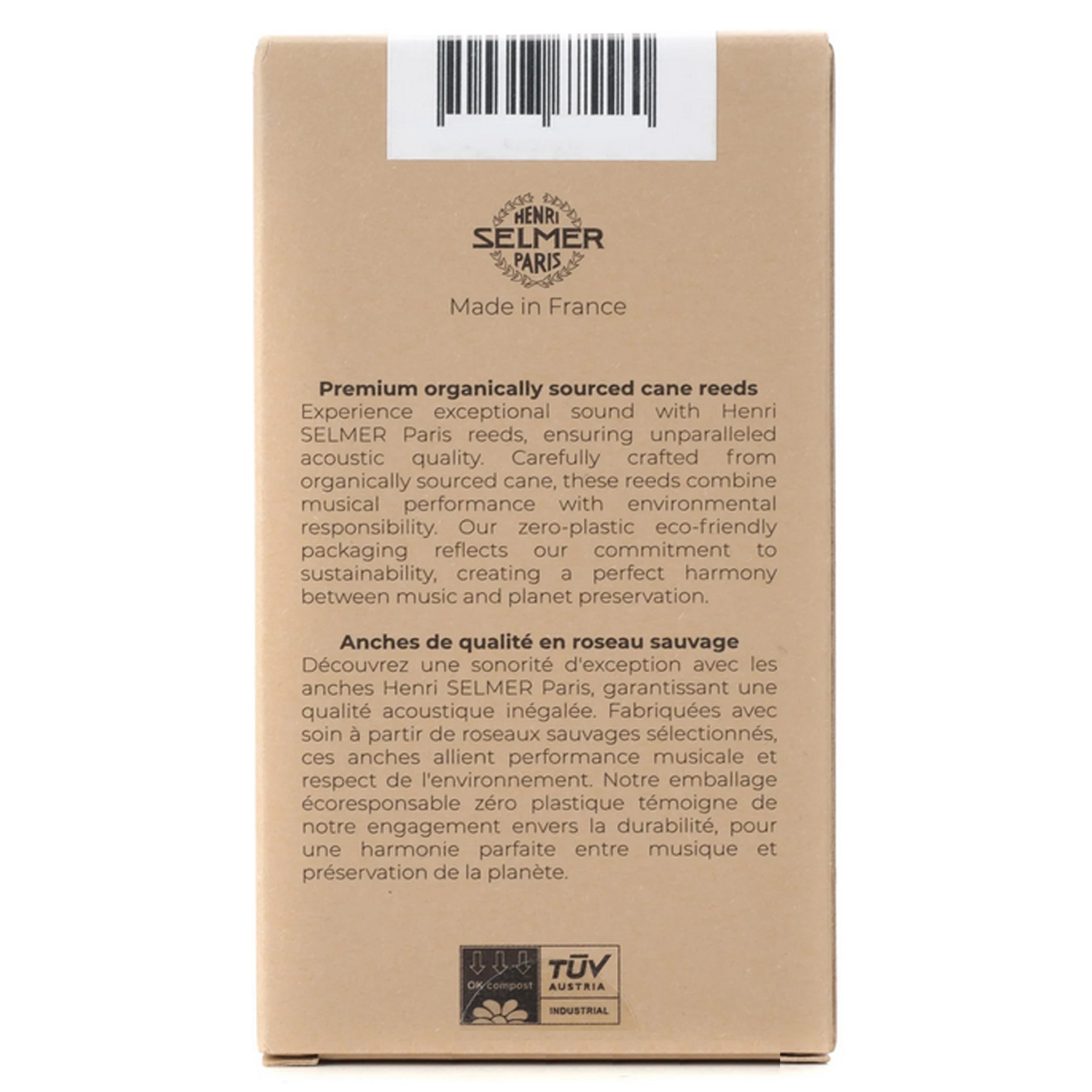 Selmer Paris Soprano Saxophone Reed Box of 10 Size 4