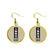 thumbnail image 1 of Caja terrenal Ear Dangle Golden Drop Earring Jewelry Mujer Unbranded M, 1 of 3