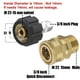 thumbnail image 3 of Conector rápido Ehuebsd M22 de alta presión para tubería de agua, 3 of 8