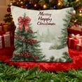 thumbnail image 4 of Christmas Pillow Covers 18x18 Inch, Outdoor Christmas Tree Decorative Throw Pillows Waterproof, Christmas Decorations for Couch Home Holiday, 4 of 6