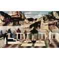 thumbnail image 2 of Bellini, Giovanni 18x13 Gold Ornate Wood Framed with Double Matting Museum Art Print Titled - Allegory, 2 of 4