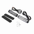 thumbnail image 1 of 2 luces estroboscópicas de advertencia de emergencia para coche y camión, 12 V, 6 LED, color ámbar, 1 of 15