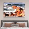 thumbnail image 4 of Póster decorativo de lienzo con diseño de arrecife marino, decoración para dormitorio, paisaje deportivo, decoración para oficina, regalo, estilo marco, 20 x 30 cm, 4 of 8