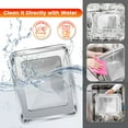 thumbnail image 2 of GCQ Toaster Oven Replacement Tray for Cuisinart TOA-26 TOA-28 AFR-25 Air Fryer Convection Oven, 10.7 x 9.8 Inch Air Fryer Grill Pan Toaster Oven Accessories, 2 of 7