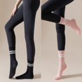 thumbnail image 2 of Pilates Socks with Grips for Women, Yoga Non Slip Socks for Barre Hospital Workout Slipper Footies 2-4 Pairs, 2 of 8