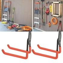 Heavy Duty Bike Hooks , Garage Storage, Easy Install, Space Saving Iron Hooks