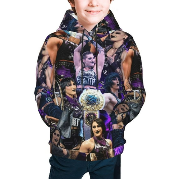 Youth Cartoon Hoodie Fashion Long Sleeve Kids Pullover Coat Casual Hoody Hooded Sweatshirts for Boys Girls