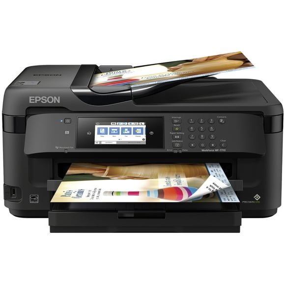 New Epson WorkForce WF-7710 13"x19" Large Wide-format Wireless All in One Printer