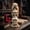 White, variant on Lighted RIP Tombstone Ghost Resin Figurine,Hand-Painted Textured Tombstone Surface Carved with Classic RIP Lettering,Warm LED Light Boost Spooky Halloween Night Atmosphere