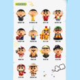 thumbnail image 1 of Genuine Crayon Small New Comic Series Refrigerator Stickers Blind Box Cute Three-Dimensional Magnetic Ornaments Anime Peripheral Gift, 1 of 7