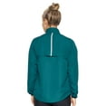 thumbnail image 4 of Expert Brand Women's Athletic Performance Windbreaker Jacket, Emerald, Medium, 4 of 7