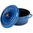 thumbnail image 4 of Heiss® Energy-Efficient Cast Aluminum Dutch Oven, 24 Ounce, Round, Cobalt Blue, 4 of 4