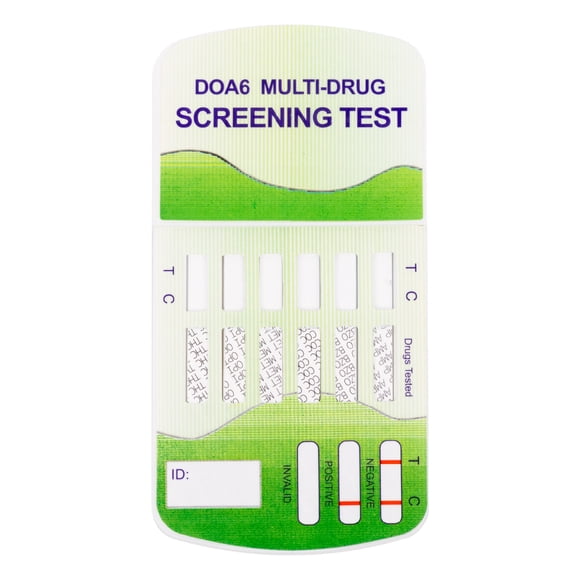 NOVAtest Pruebas Antidoping Para Detección De Drogas 6 en 1