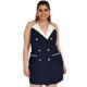 thumbnail image 1 of Vestido con solapa Tallas Extras, 766 (Marino) azul marino 42 L'ATISTE V-LAT-766-MARINO, 1 of 6