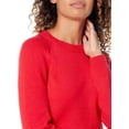 thumbnail image 3 of walmart Essentials Chandail à Col Rond à Manches Longues pour Femmes, Coupe Classique, Toucher Doux, 3 of 8