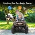 thumbnail image 2 of EastVita 2 Seater Ride On ATV for Kids, 12V Ride on Toy Car with Remote Control, 2WD Power, Music, 4 Wheeler Electric Car Battery Powered, 2 of 7