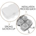 thumbnail image 3 of ADDHAT 2Ud Soporte De Pared Para Ducha De Mano Con Ventosa Fuerte Instalación Sin Taladro Color Surtido, 3 of 8