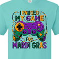 thumbnail image 4 of Inktastic I Paused My Game for Mardi Gras Gaming T-Shirt, 4 of 5