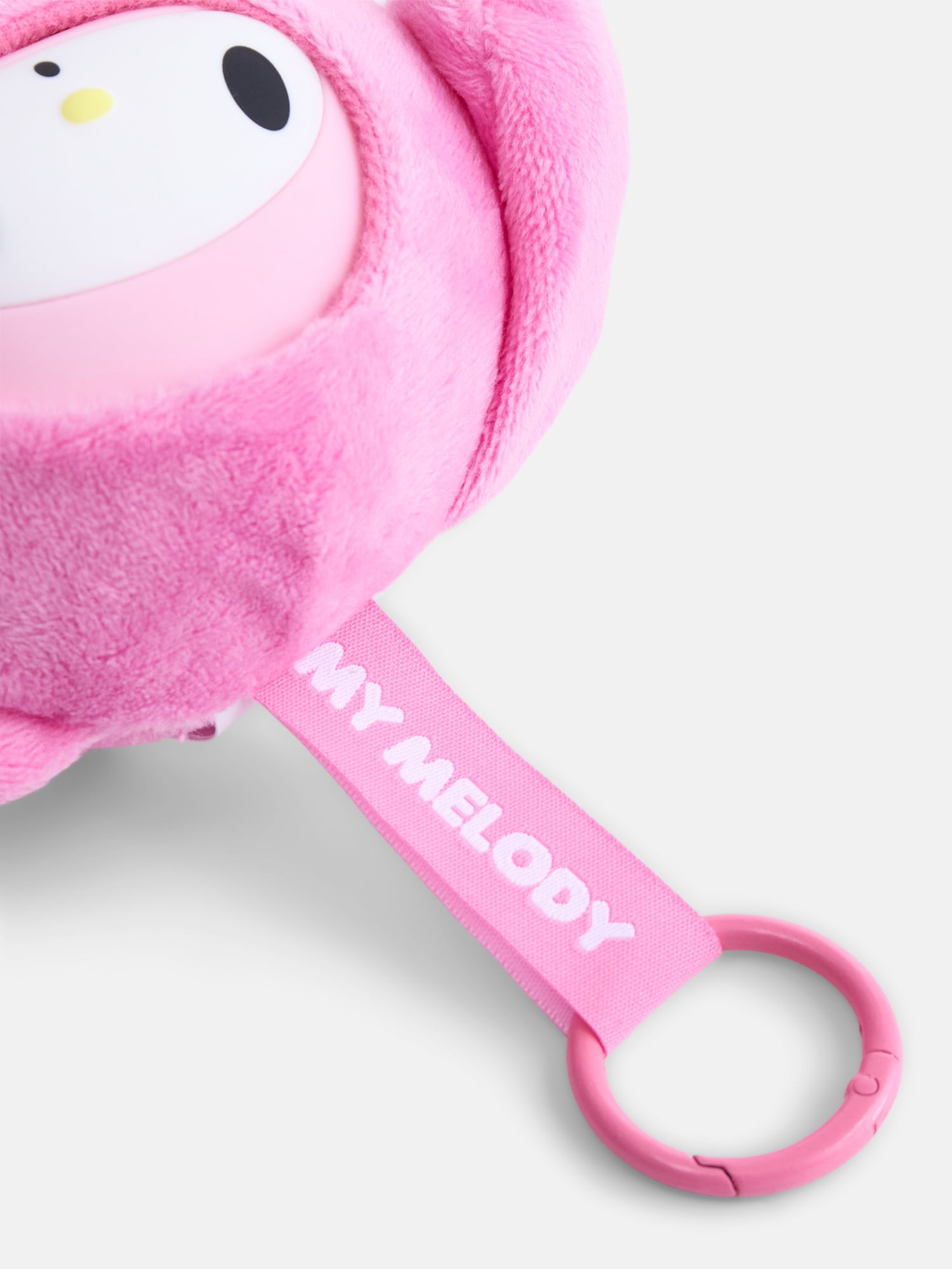 Hello Kitty and Friends Girls' My Melody Plush Bag Charm, Pink