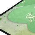 thumbnail image 2 of Coolnut St Patrick's Day Clover Kitchen Rug, 39"x20" Non-Slip Bath Rugs, Anti Fatigue Runner Comfort Floor Mat for Kitchen Washroom Bedroom, 2 of 7