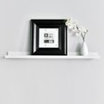 thumbnail image 2 of WELLAND Vista Photo Ledge Floating Shelves Picture Ledge Wall Mounted Shelf Display, 36''L x 3.5''D x 2''T, White, 2 of 6
