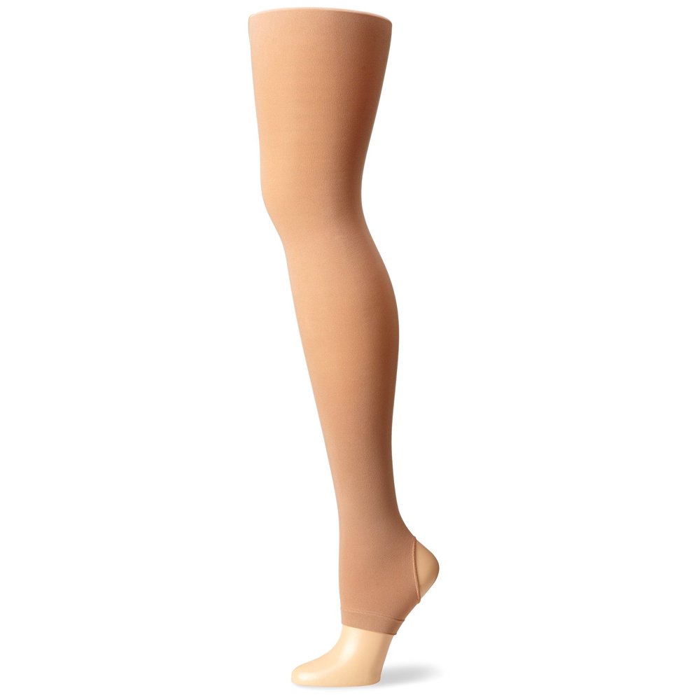 Capezio Capezio Women's Ultra Soft Stirrup Tights, Light Suntan