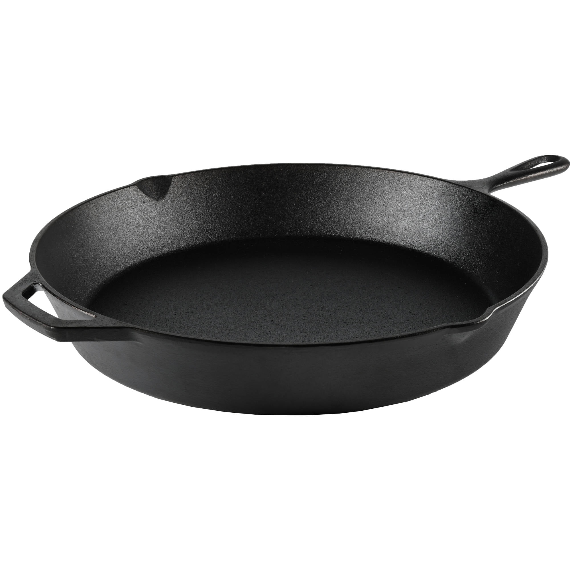 Ozark Trail 15 in Pre-Seasoned Cast Iron Skillet with Dual Handles