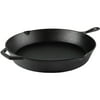 Ozark Trail Pre-seasoned 15  Cast Iron Skillet with Handle and Lips