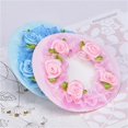 thumbnail image 2 of 3pcs Adjustable Dance Hair Net With Flower Girls Child Ballet Dance Skating Hair Net Lacework Bun, 2 of 5