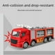 thumbnail image 2 of El juego de modelos de simulación de rociadores de camión de bomberos de aleación puede levantar el automóvil de inercia para niños y niñas, juguete de regalo para niños, 2 of 2